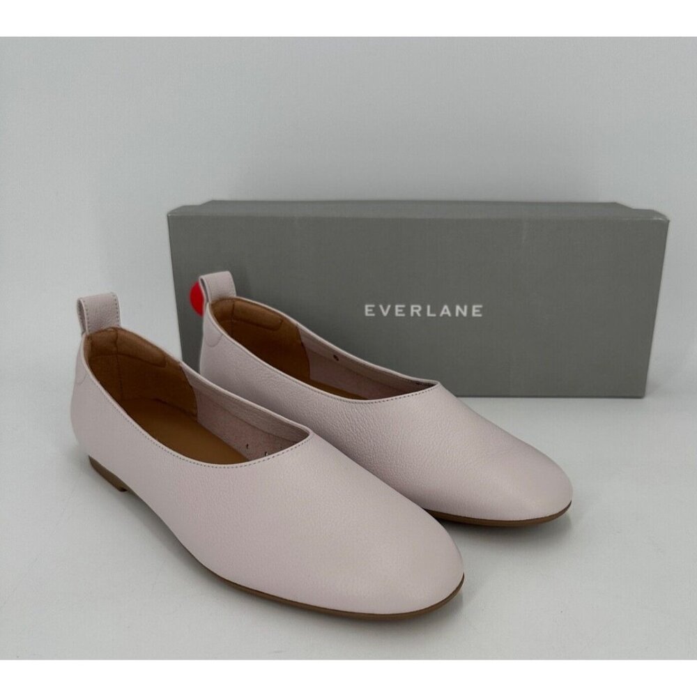 Everlane Italian Leather Day Glove Flats in Dusty Lilac size 6 Women's Career
